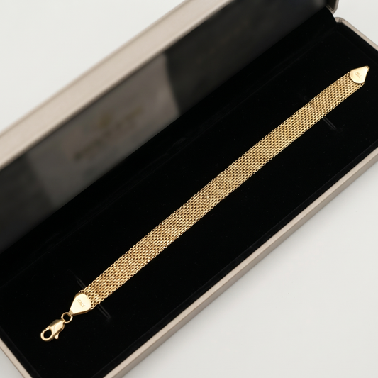 PULSERA BISMARK EN ORO LAMINADO 18K ✨